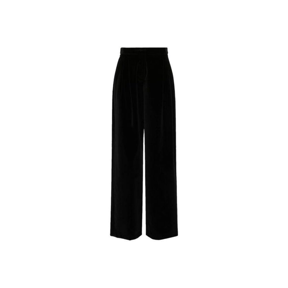 Max Mara Black Cotton Women's Pants